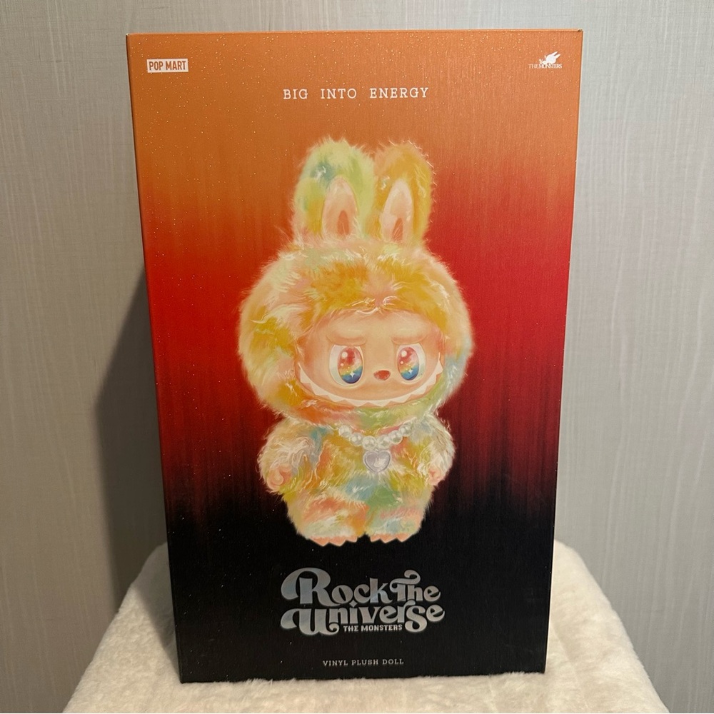 NWT Pop Mart | Rock The Universe The Monsters Big into Energy Vinyl Plush Doll - Picture 2 of 5